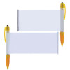 Transparent Dark Yellow Strasbourg Banner Pens